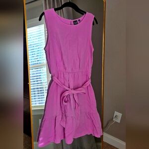 Gap Sleeveless Orchid Gauze Dress